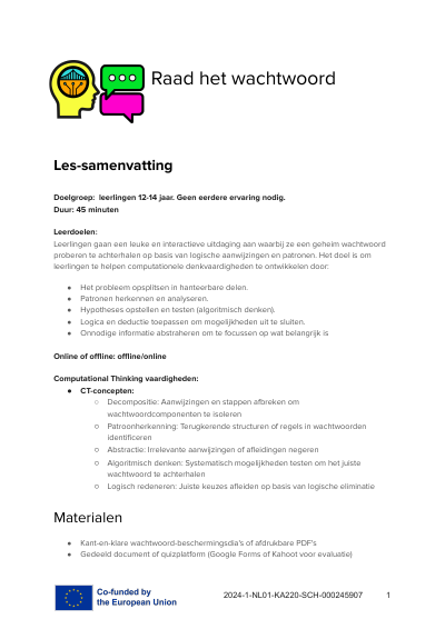 CTPrimed-activiteit